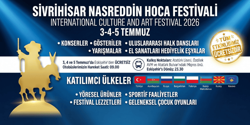 Sivrihisar Nasreddin Hoca Kültür ve Sanat Festivali